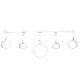 Refined Restraint - Luxurious Stainless Steel Bondage Kit Spreaders and Hangers